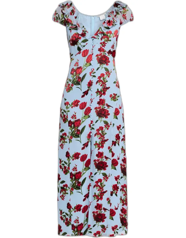 Ruffle Maxi Dress