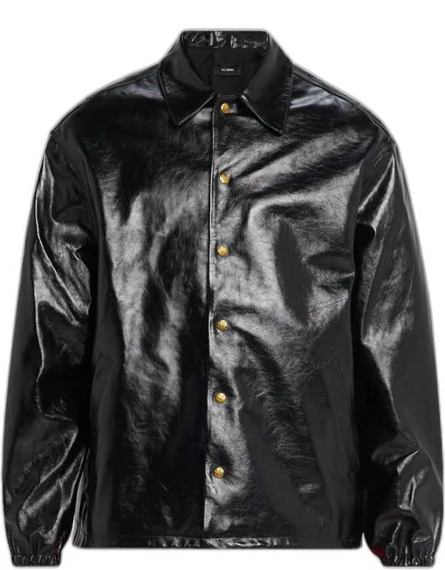 Leather Coach Jacket