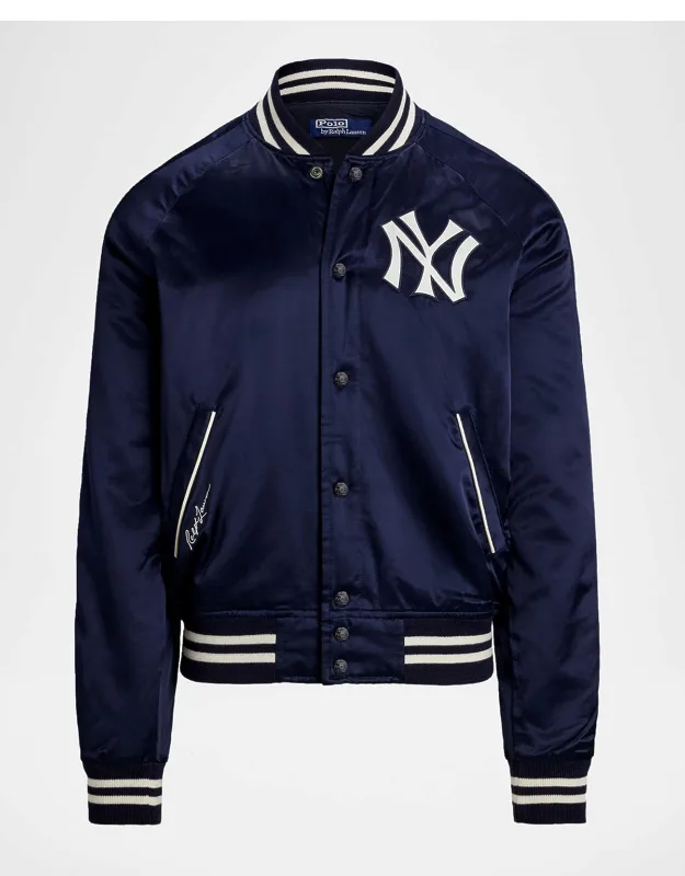 Yankees Satin Bomber Jacket