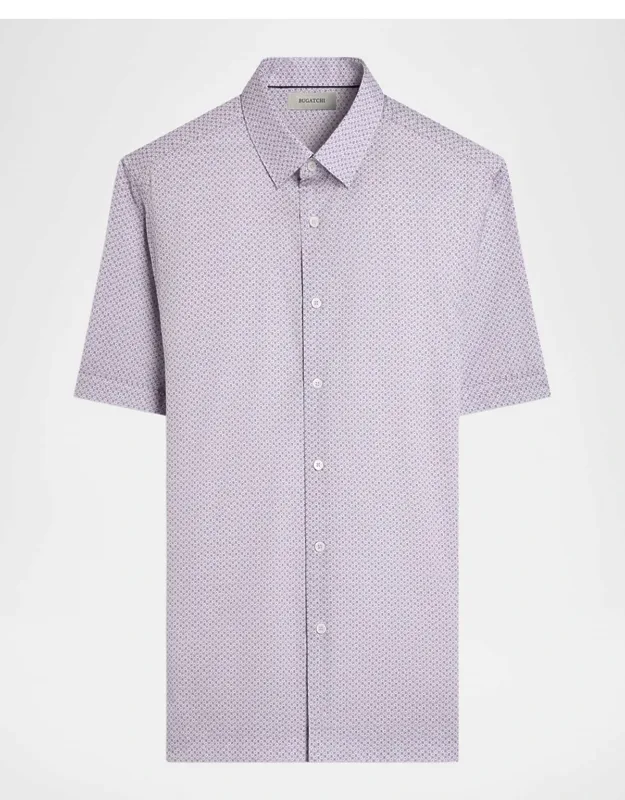 Orson Floral-print Cotton Short-sleeve Shirt