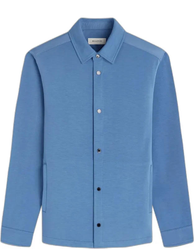 Soft Touch Knit Shirt Jacket