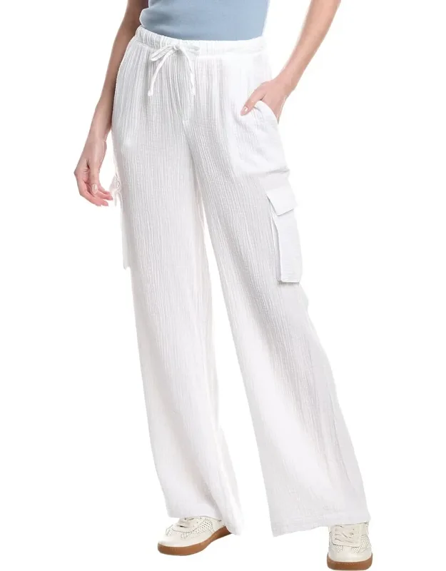Cargo Gauze Pants
