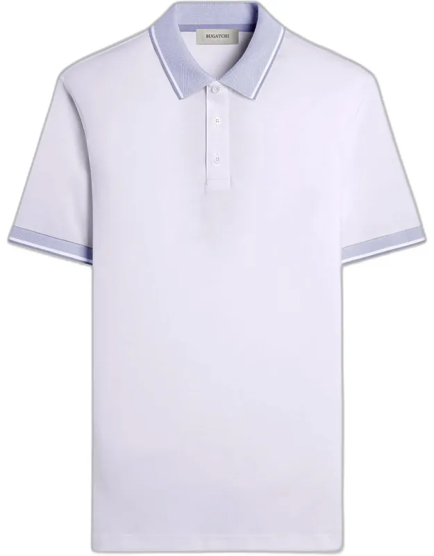 Pima Cotton Short-sleeve Polo Shirt