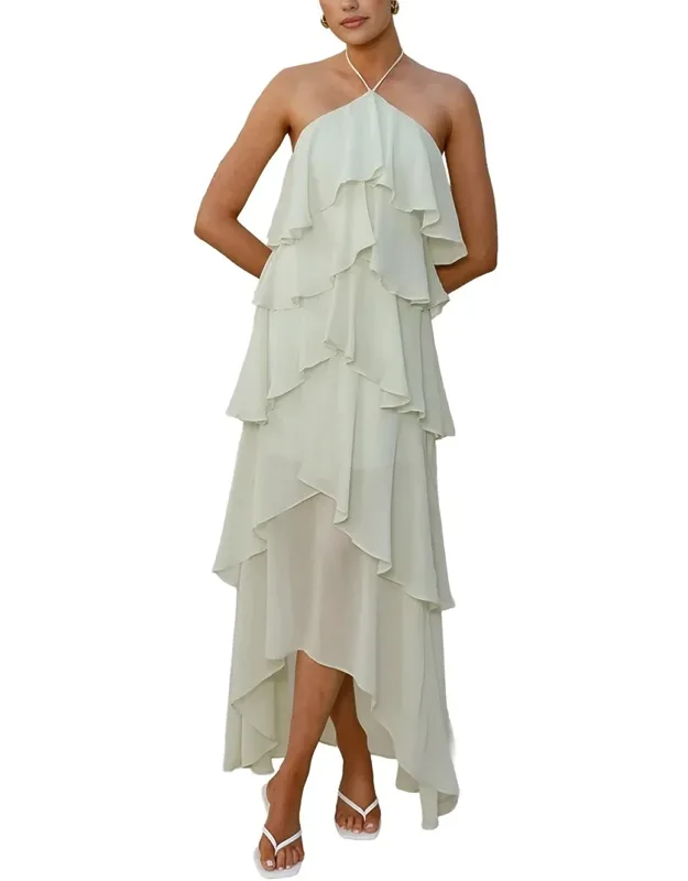 Solid Maxi Dress