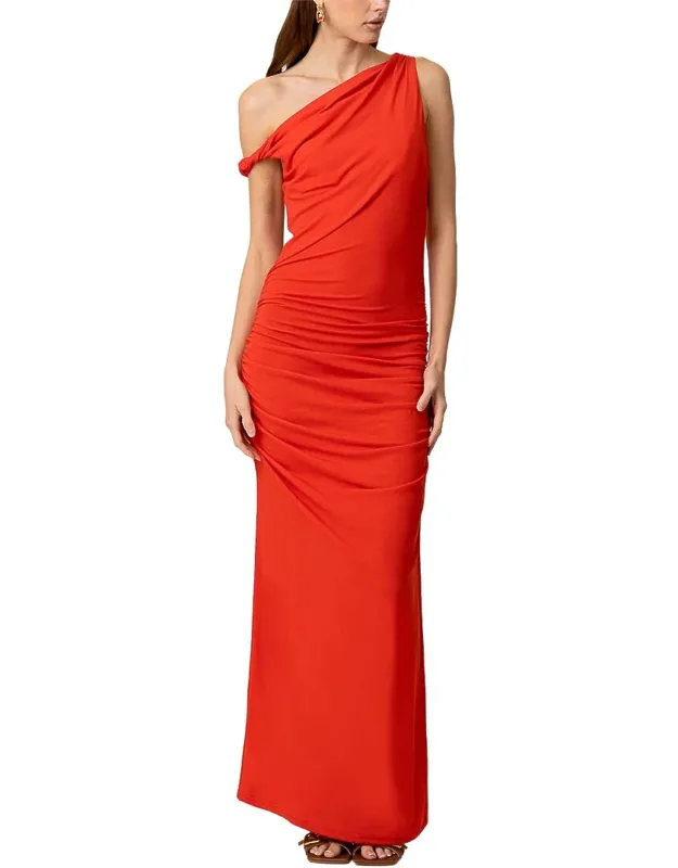 Asymmetrical Maxi Dress