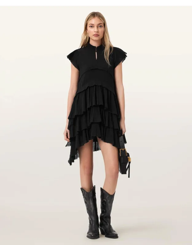 Cavalry Cotton Mini Dress
