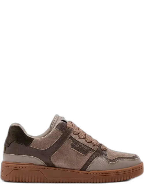 Regan Plus Leather Low Top Sneakers
