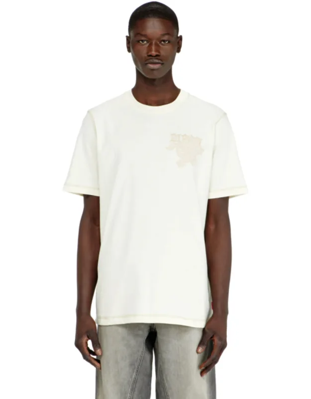 Regular T-shirt With Embroidered Patch