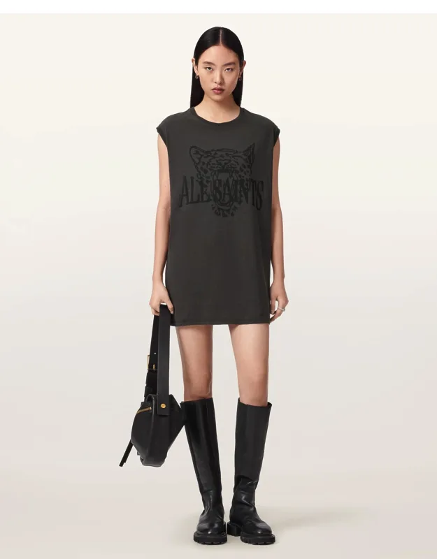 Wild Brooke Relaxed Fit Mini T-shirt Dress