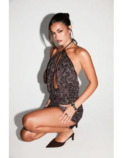 Drifting Away Chiffon Mini Dress