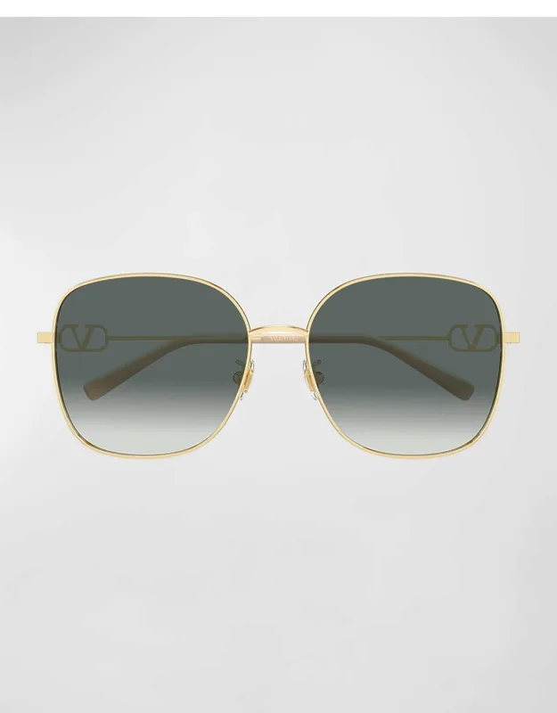 Vlogo Signature 59mm Square Sunglass