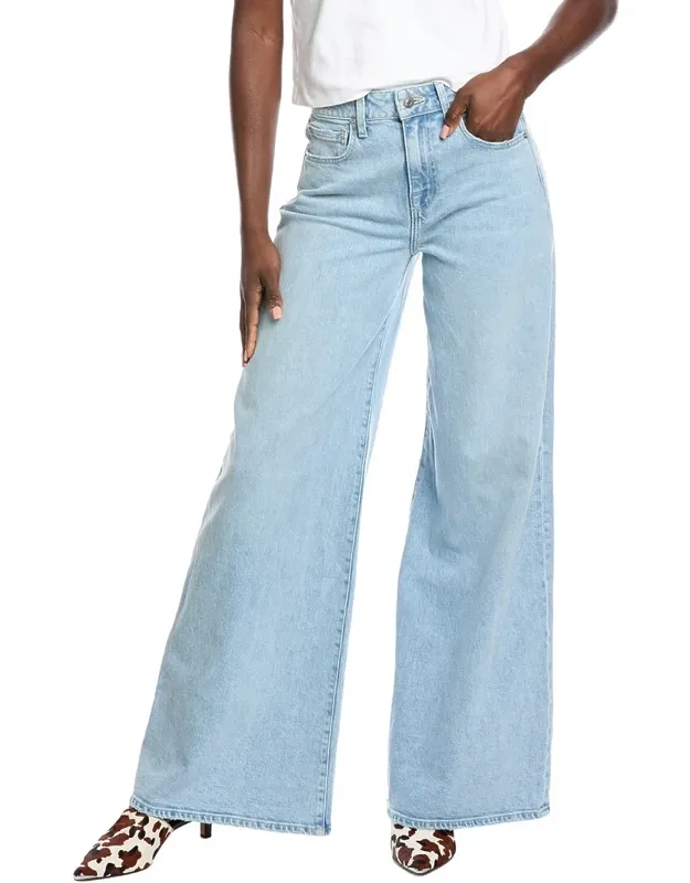 Super Wide Leg Denim Pants