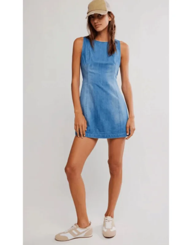 Atlas Denim Mini Dress