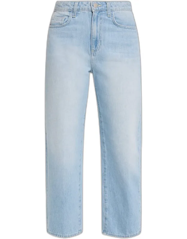Mallis High-rise Bow-leg Jeans