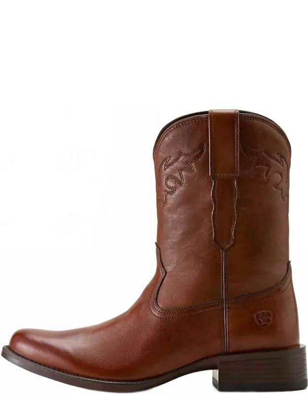 Sonoro Zip Side Dress Western Boots