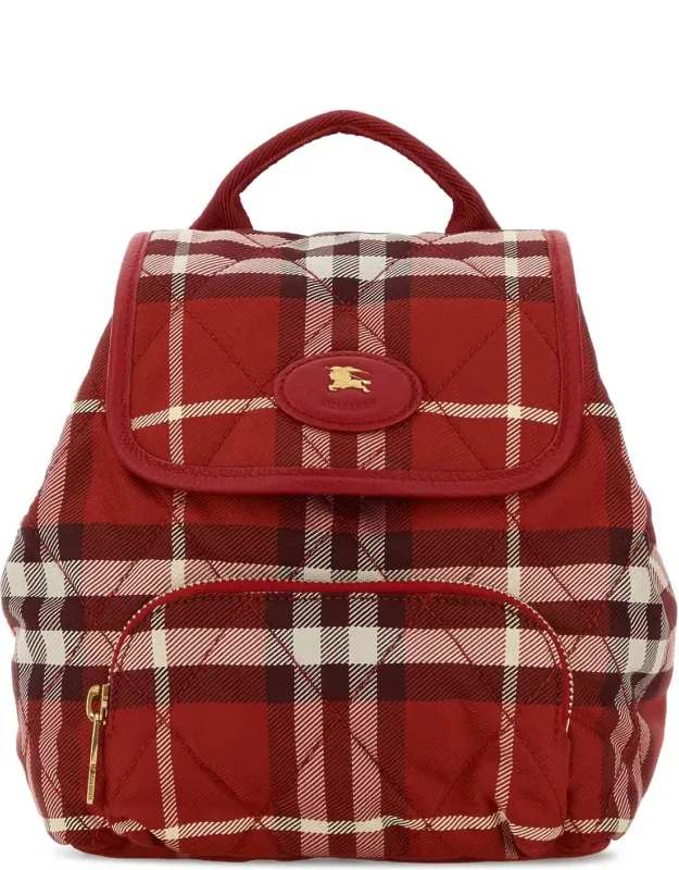 Embroidered Canvas Backpack