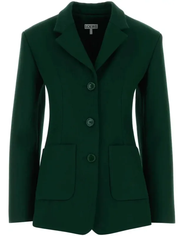 Wool Blend Blazer