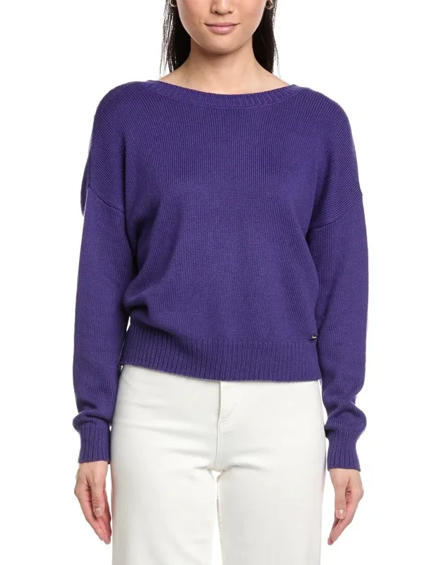 Back Deep-v Cashmere-blend Sweater