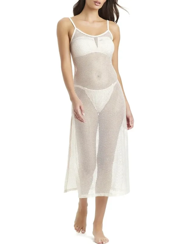 Sea Crochet Maxi Coverup Dress