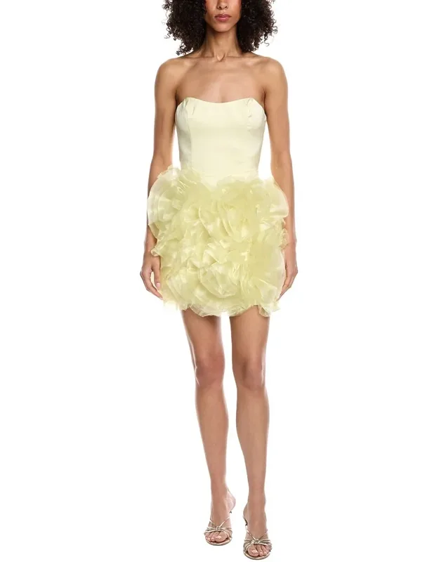 Flower Mini Dress