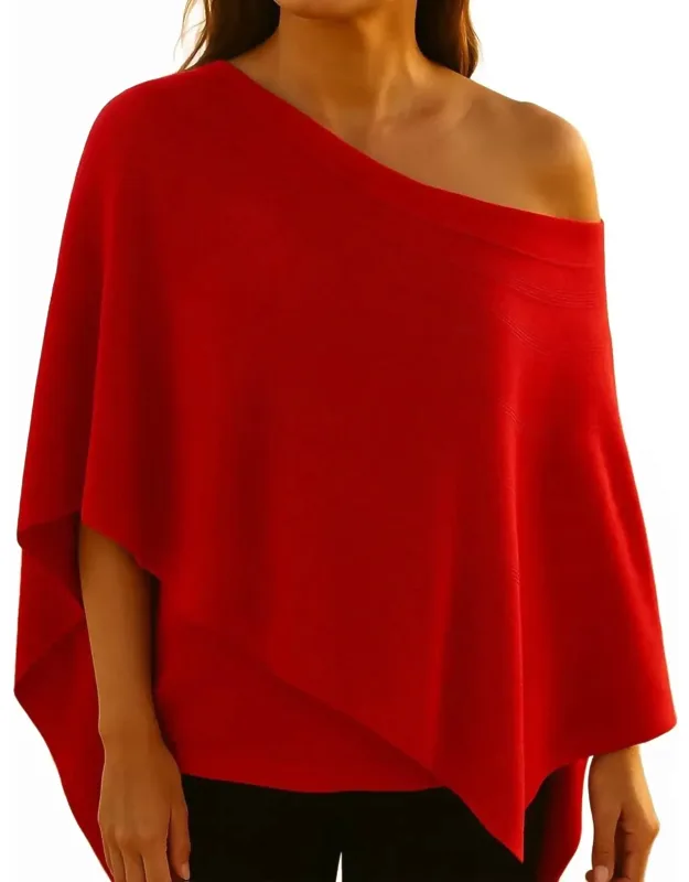 Textured Poncho
