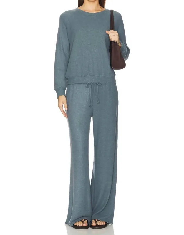 Waffle Drawstring Pants