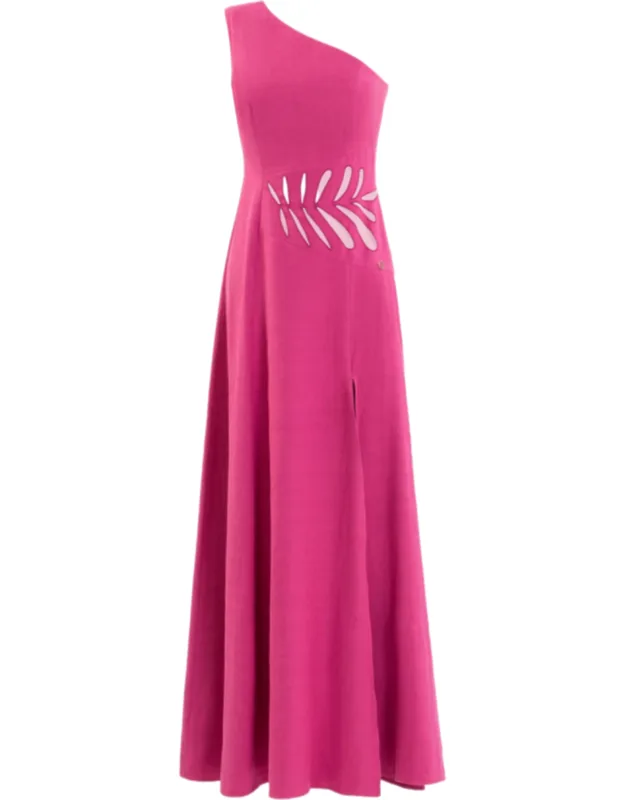 One Shoulder Cut-out Dress