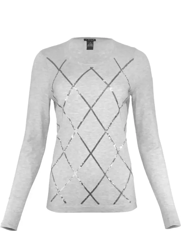 Mayfair Argyle Sweater