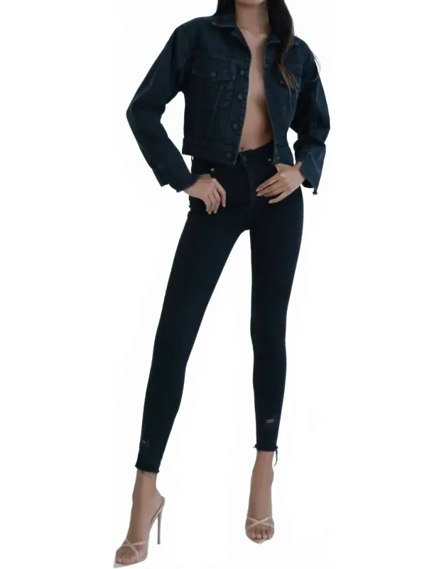 Vintage Cropped Jacket