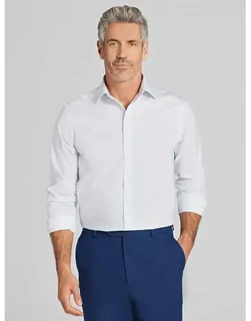 Modern Fit Mini Grid Dot Dress Shirt