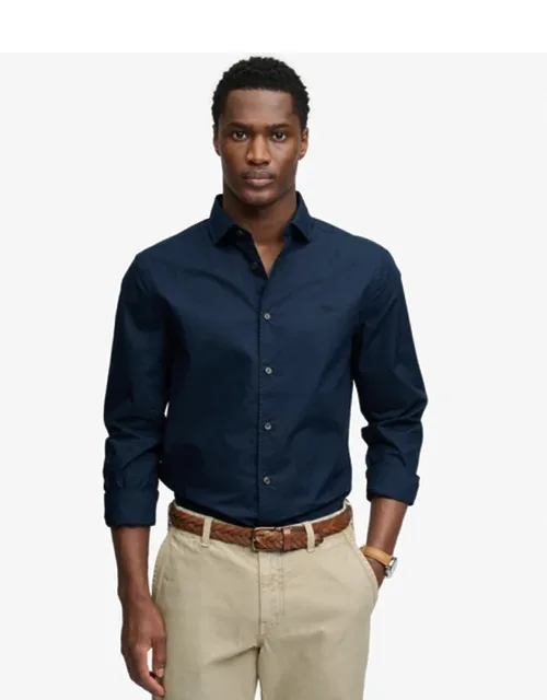 Cut Away Poplin Long Sleeve Shirt