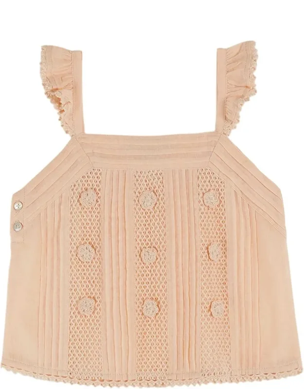 Top With Crochet Details