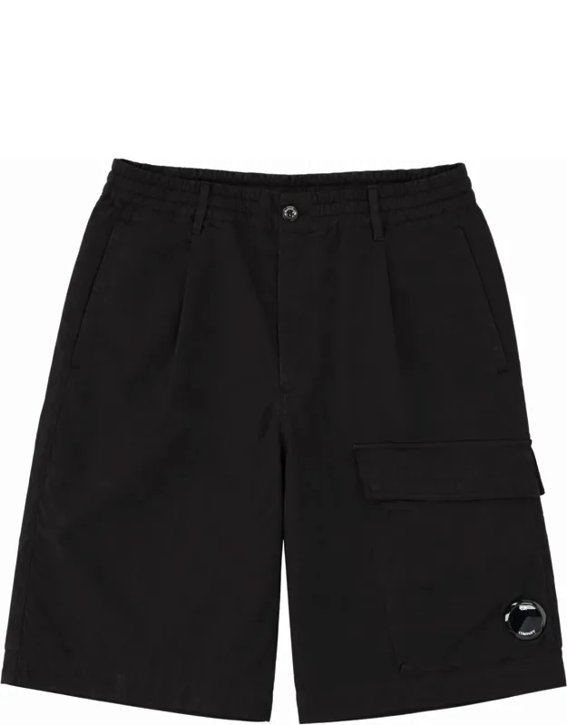 Cargo Shorts With Patch Logo