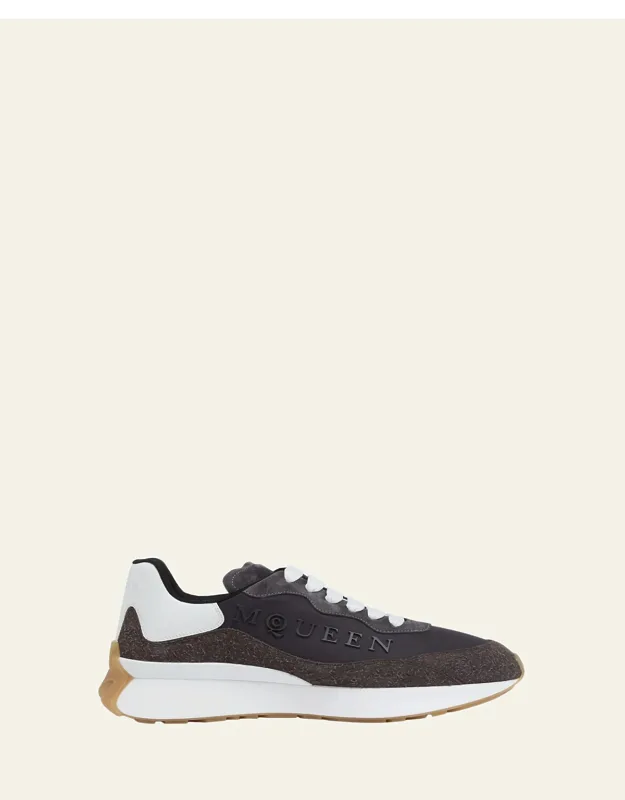 Sprint Suede & Leather Runner Sneakers