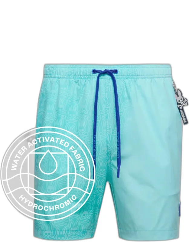 Samos Hydrochromic Printed Swim Trunk