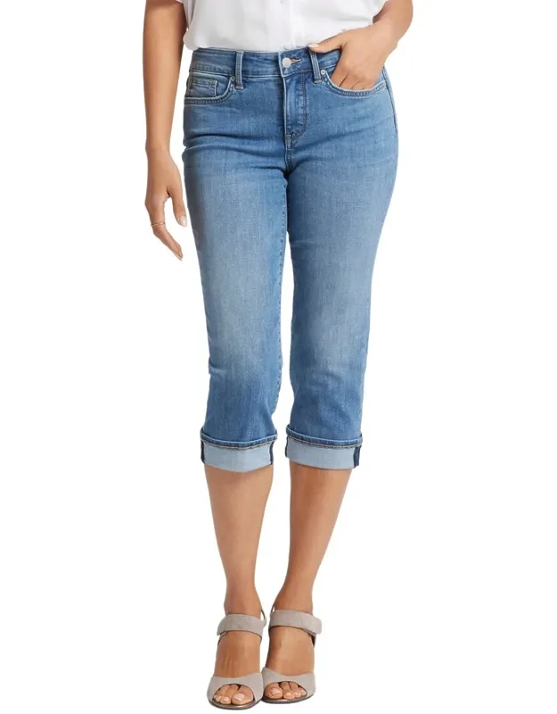 Petite Marilyn Water Canyon Crop Jeans