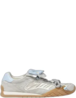 Wave Pulse Mixed-media Low-top Sneakers