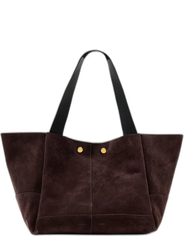 Rosalie Large Suede Tote Bag