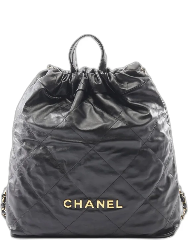 Quilted Calfskin 22 Backpack