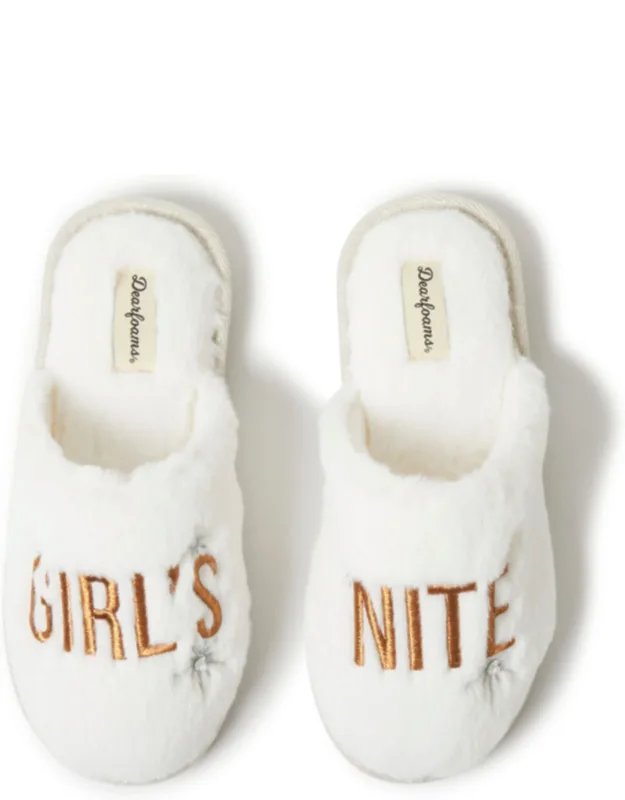 Fluffy Holiday Celebration Gifting Slippers
