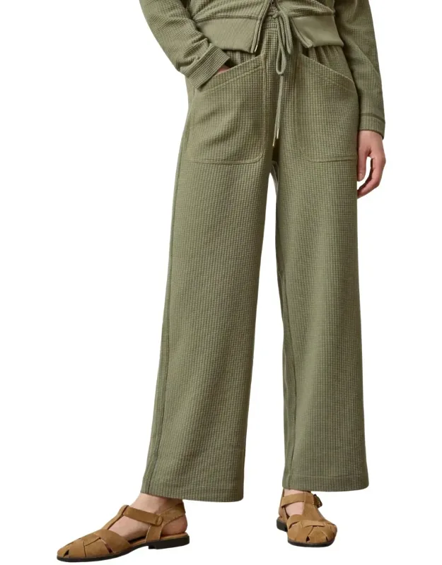 Patch Pocket Straight Leg Pants