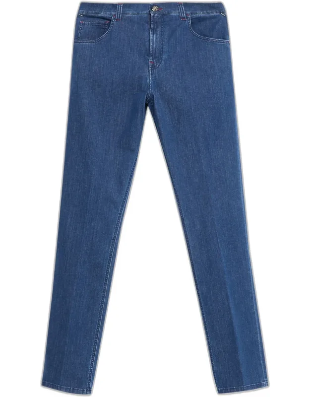 Cotton-blend Skinny Jeans