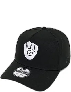 Milwaukee Brewers Mlb 9forty Monochrome Snapback Hat