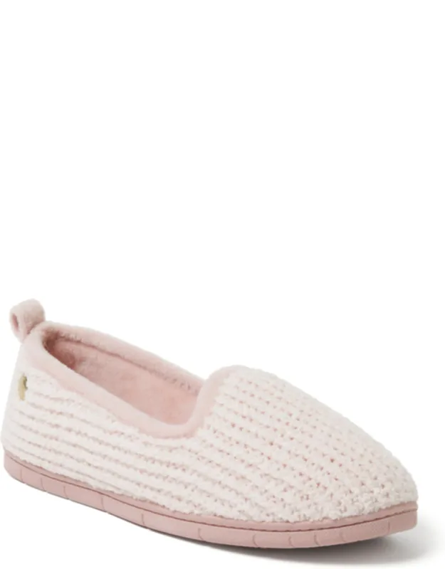 Rachel Marled Chenille Closed Back Slippers