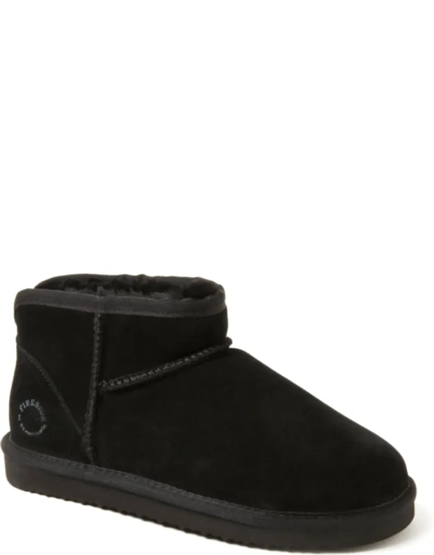 Riverland Genuine Shearling Micro Booties