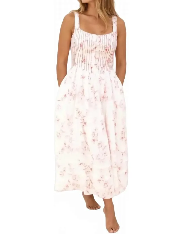 Corset Midi Dress