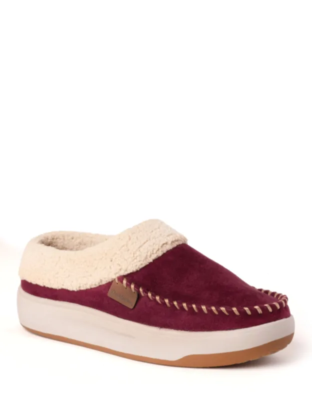 Maple Water-resistant Energy Return Moc Toe Clogs