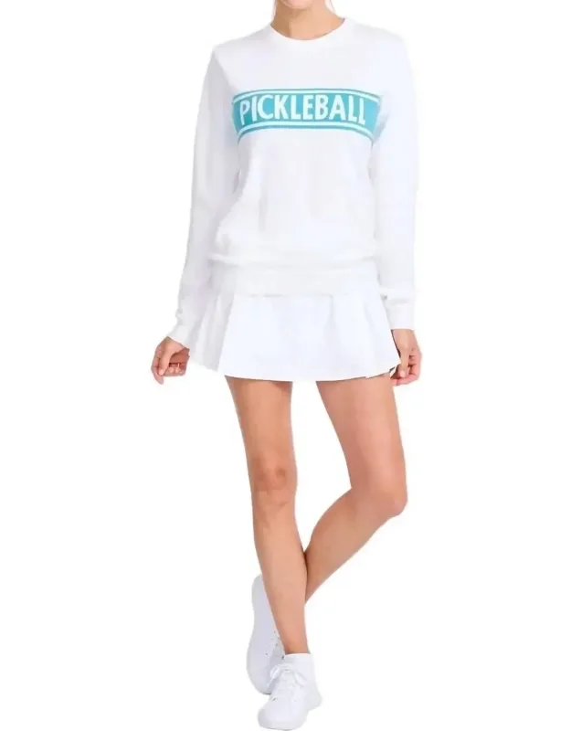 Pickleball Club Sports Sweater