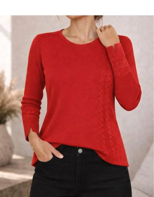 Weave Long Sleeve Tunic