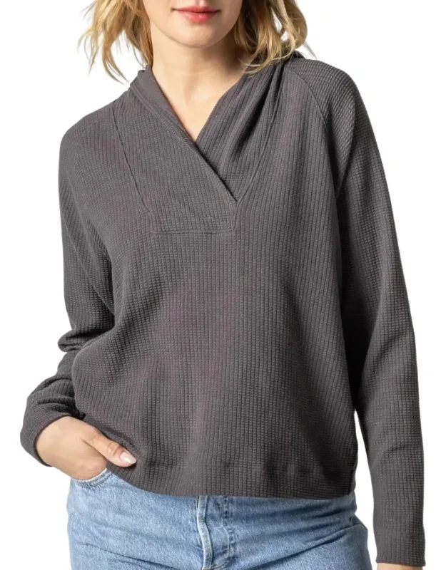 Shawl Collar Hoodie